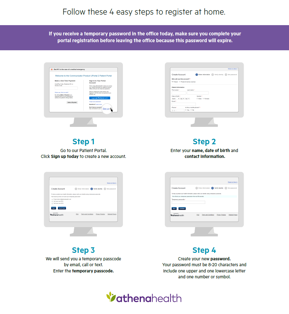 Patient Portal Instructions